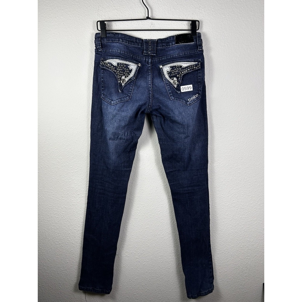 Y2K Bebe Denim Skinny Cut Women's Size 7 Jeans